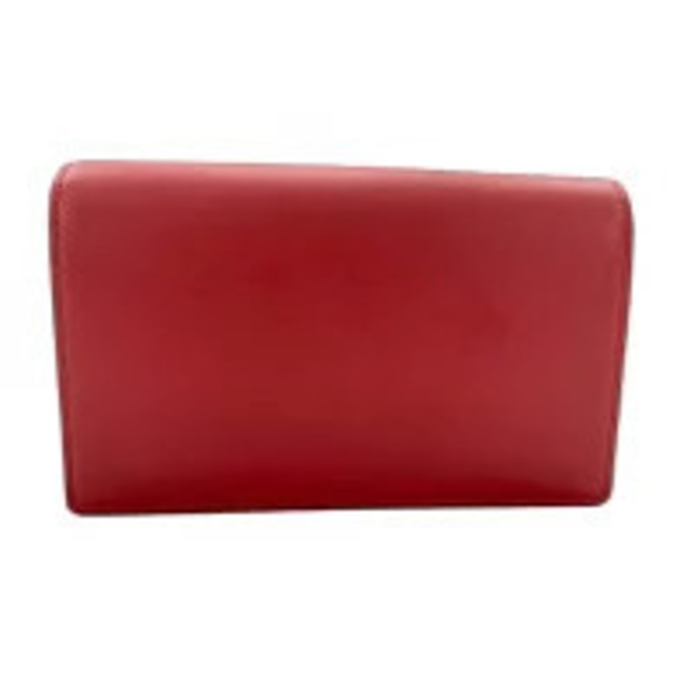 Gucci Leather Shoulder Bag Red